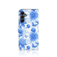 Hoesje voor Samsung Galaxy A16 4G/5G Flowers Blue