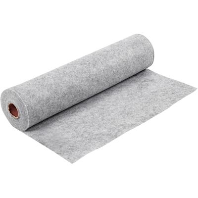 Creativ Company Hobbyvilt, b: 45 cm, dikte 1,5-2 mm, gemelleerd, 180-200 gr, grijs, 5 m/ 1 rol