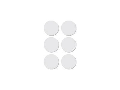 Apli etiketten rond 32mm wit