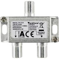 Renkforce RF-4491742 Kabel splitter/combiner Kabelsplitter Zilver - thumbnail