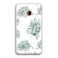 Simple leaves: HTC U Play Transparant Hoesje