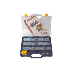 WOODIES® Ultimate Assortimentskoffer Schroeven Torx Verzinkt Deeldraad - 61999005