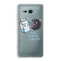 Best Friend Forever: Sony Xperia XZ2 Compact Transparant Hoesje