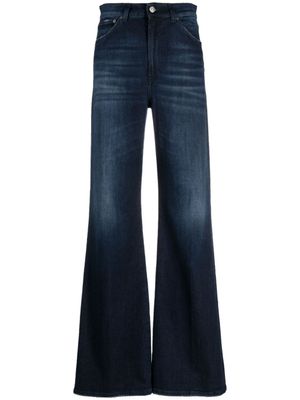 DONDUP jean ample à taille haute - Bleu