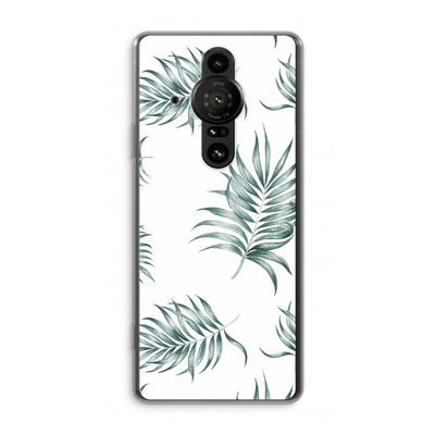 Simple leaves: Sony Xperia Pro-I Transparant Hoesje