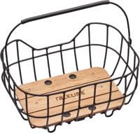 Racktime Rear basket bask-it breeze alu/bamboo