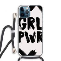 Girl Power #2: iPhone 12 Pro Transparant Hoesje met koord