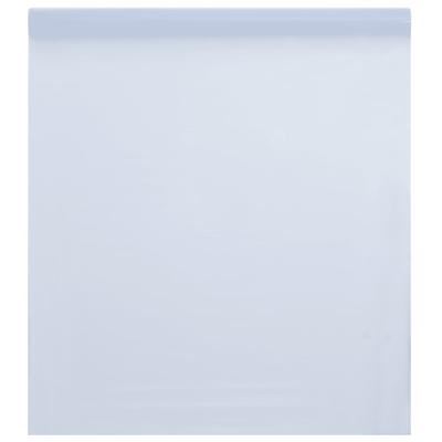 VidaXL Raamfolie statisch mat transparant wit 45x2000 cm pvc