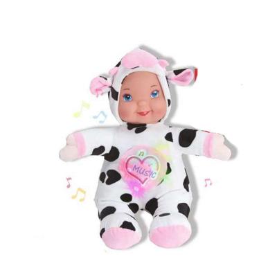 Babypop Reig Muzikale Knuffel 35 cm Koe
