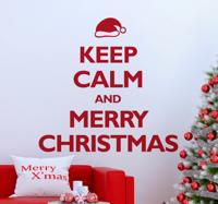 Keep Calm Happy Christmas kerstmis Sticker Keep Calm Happy Christmas kerstmis Sticker