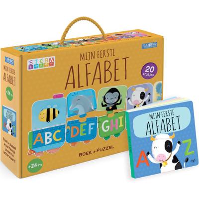 Alfabet Puzzel met boek