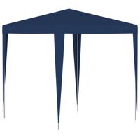 Partytent 2x2 m blauw Partytent 2x2 m blauw