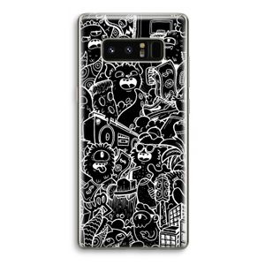 Vexx Black City : Samsung Galaxy Note 8 Transparant Hoesje