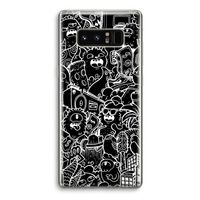 Vexx Black City : Samsung Galaxy Note 8 Transparant Hoesje