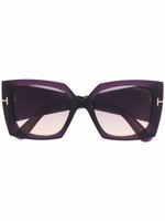 TOM FORD Eyewear lunettes de soleil à monture oversize - Violet