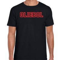 Fout kersttrui t-shirt voor heren - oliebol - rood - oliebollen - kerst/nieuwjaar