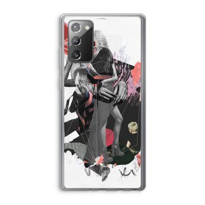 Dissimulation du réel: Samsung Galaxy Note 20 / Note 20 5G Transparant Hoesje