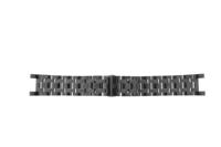 Horlogeband GC watches Y70002G2 / Y70002G2MF Staal Zwart 13mm