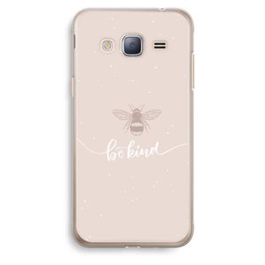 Be(e) kind: Samsung Galaxy J3 (2016) Transparant Hoesje