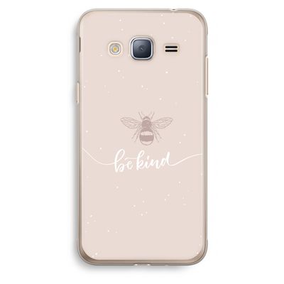 Be(e) kind: Samsung Galaxy J3 (2016) Transparant Hoesje
