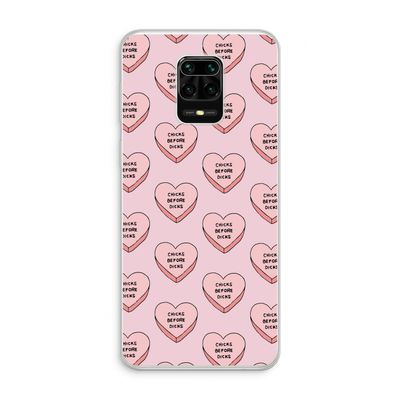 Chicks before dicks: Xiaomi Redmi Note 10 Lite Transparant Hoesje