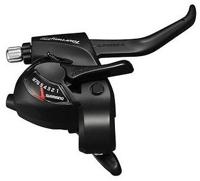 SHIMANO versteller (rechts) met remhendel 8 speed tourney st-tx800 2 vingers zwart SHIMANO versteller (rechts) met remhendel 8 speed tourney st-tx800 2 vingers zwart