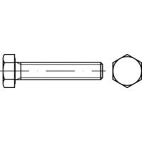 TOOLCRAFT TO-5443722 Zeskantbout 38 mm 22 mm Buitenzeskant 83933 Staal Galvanisch verzinkt 100 stuk(s)