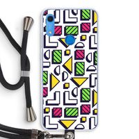 8-bit N°4: Huawei Y6s Transparant Hoesje met koord