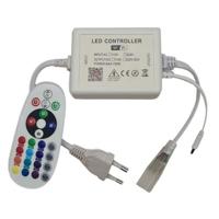 230V RGB Ledstrip Controller - WIFI + IR - 720W - Tuya 230V RGB Ledstrip Controller - WIFI + IR - 720W - Tuya