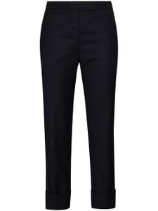 Thom Browne pantalon Super 120s à coupe courte - Bleu