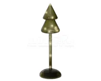 Kerstboompje Glas LED Groen 29cm
