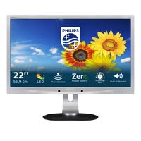 Philips Brilliance LCD-monitor met LED-achtergrondverlichting 220P4LPYES/00