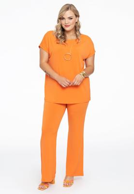 Yoek Broek bootleg | Oranje | Maat 58/60