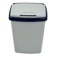 Afvalbak Vepa Bins bekerinzet 5-gaats 50 liter grijs - thumbnail