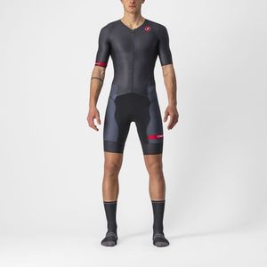 Castelli Free Sanremo 2 trisuit korte mouw zwart heren XXXL