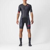 Castelli Free Sanremo 2 trisuit korte mouw zwart heren XXXL