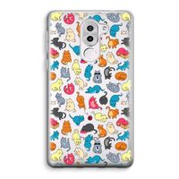 Kleurrijke katten: Honor 6X Transparant Hoesje