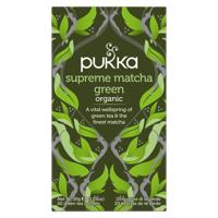 Thee pukka supreme matcha green tea 20 zakjes