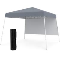 3 x 3 m Pop-up Paviljoen Vouwpaviljoen Tuin Tent Waterdicht & Zonnebescherming Tuinpaviljoen Grijs