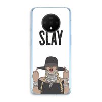 Slay All Day: OnePlus 7T Transparant Hoesje