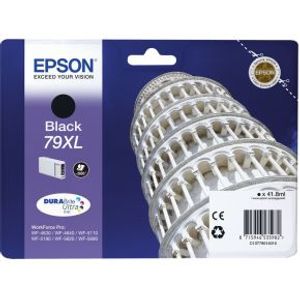 Epson Tower of Pisa Singlepack Black 79XL DURABrite Ultra Ink