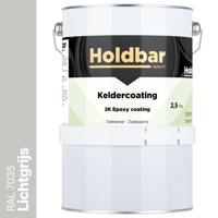 Holdbar Keldercoating Lichtgrijs (RAL 7035) 2,5 kg