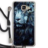 Darkness Lion: Samsung Galaxy A5 (2016) Transparant Hoesje met koord