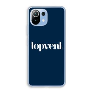 Topvent Navy: Xiaomi Mi 11 Lite Transparant Hoesje