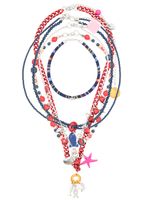 Amir Slama collier à breloques - Bleu