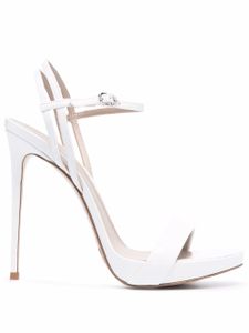 Le Silla sandales Gwen 120 mm - Blanc