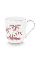 Pip Studio Mok Klein Jolie Stippen Goud Roze