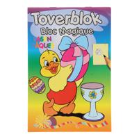 Boek Specials Nederland BV Tover- krasblok pasen a5 Boek Specials Nederland BV Tover- krasblok pasen a5