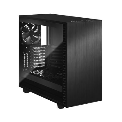 Fractal Design Define 7 Light Tempered Glass tower behuizing 2x USB-A 2.0, 2x USB-A 3.2 (5 Gbit/s), USB-C 3.2 (10 Gbit/s), 2x Audio, Window-kit