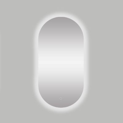 Spiegel Best Design Seldy Ovaal 100x50cm Met LED Verlichting Rondom en One-Touch Bediening